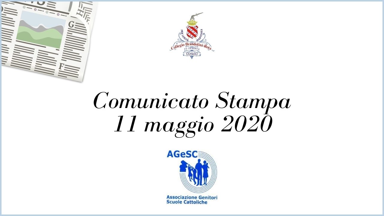 COMUNICATO STAMPA 11 maggio 2020